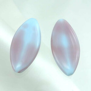 チェコビーズ パーム30/15ミリ アンタークティックアクア【プレストビーズ変形/プレストビーズ変形その他/アクセサリーパーツ/ハンドメイドパーツ】