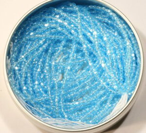 チェコビーズ スリーカットビーズ 10/0 約2.3mm 約1,500個 糸通し アクアスフィンクス シードビーズ ガラスビーズ パーツ ビーズ ガラス 手芸 ハンドメイド アクセサリー 材料