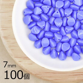 【まとめ買い割引】【100個】ピンチ 約7mm ハンドメイド 手芸 材料 素材 手作り チェコガラス【ビーズ パーツ チェコビーズ ガラスビーズ アクセサリー】