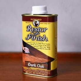 IZ39617I★HOWARD レストアフィニッシュ ダークオーク 236mI 8oz 木工 家具 塗装 補修剤 Restor-A-Finish ハワード アメリカ 送料無料