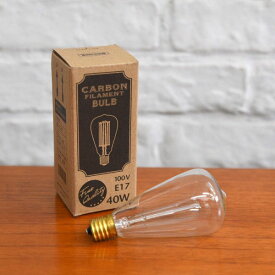 ヴィンテージ電球 E17 レトロ 照明 電球色 電球 フィラメント エジソンバルブ エジソン電球 白熱球 インダストリアル ランプ IZ50938S