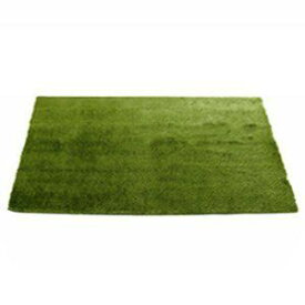 IZ46965S★グラスラグ L 140 x 200 芝生 カーペット シャギー グリーン 草原 ナチュラル リビング ホットカーペット対応 絨毯