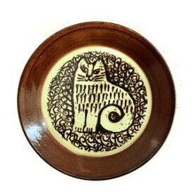 Lisa Larson リサラーソン 益子の皿 ねこ NINA 食器 猫 ネコ 北欧 スウェーデン 陶器 皿 プレート ギフト キッチン雑貨 IZ47432S