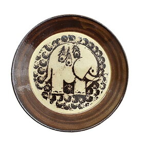 Lisa Larson リサ ラーソン 益子の皿 ゾウ 食器 エレファント 北欧 スウェーデン 陶器 皿 プレート キッチン雑貨 ギフト IZ47433S