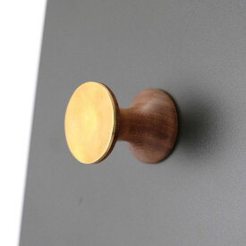 アカシア 真鍮 マグネット フック 壁掛け 収納 ウッド 木製 賃貸 ヴィンテージ 風 おしゃれ インテリア 雑貨 磁石 IZ87647S