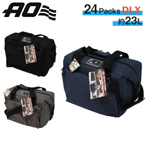 AO Coolers エーオークーラーズ 保冷バッグ 24パック キャンバス DLX ソフト クーラー 23L クーラーバック 保冷 アウトドア キャンプ 食材『送料無料（一部地域除く）』