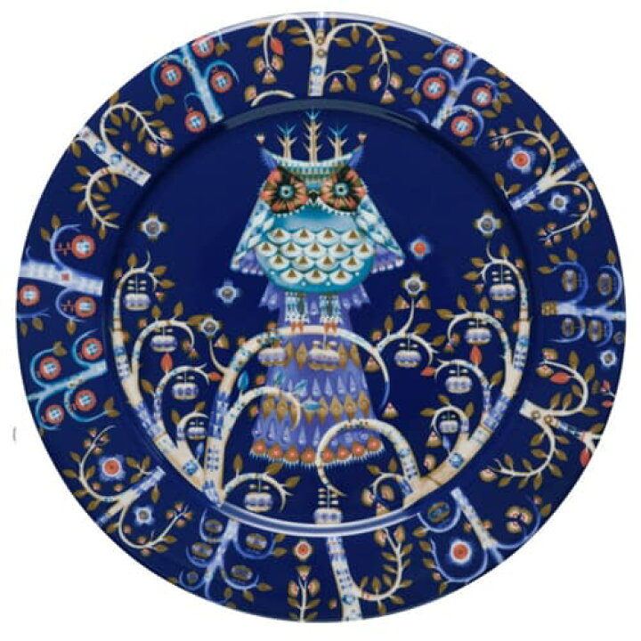 楽天市場】イッタラ タイカ プレート 27cm 4点セット ブルー iittala 