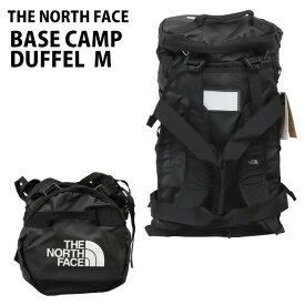 THE NORTH FACE ザ・ノースフェイス BASE CAMP DUFFEL M ベースキャンプ ダッフル 71L ブラック ボストンバッグ ダッフルバッグ バックパック『送料無料（一部地域除く）』