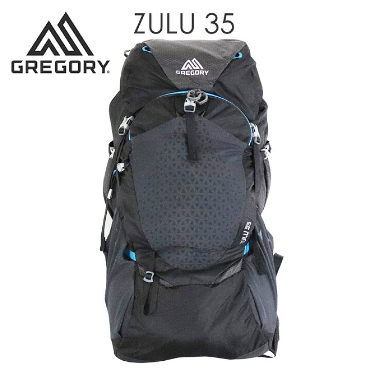楽天市場】GREGORY グレゴリー ZULU35 ズール 35L M/L オゾンブラック 