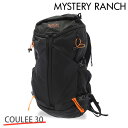ミステリーランチ バックパック クーリー 30 メンズ S/M 29L ブラック『送料無料（一部地域除く）』