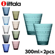 イッタラ カステヘルミ グラス タンブラー 300ml 2個セット ペア iittala
