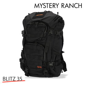 MYSTERY RANCH ミステリーランチ BLITZ 35 ブリッツ S/M 35L Black ブラック バックパック デイパック リュック リュックサック バッグ カバン『送料無料（一部地域除く）』