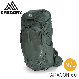�w�Z�[�����i�x�O���S���[ �o�b�N�p�b�N �p���S�� 60L ML �J�X�P�[�h�O���[�� GREGORY PARAGON 60�w���������i�ꕔ�n�揜���j�x