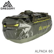 グレゴリー ダッフルバッグ ボストンバッグ アルパカ 60L ファーグリーン GREGORY ALPACA 60『送料無料（…