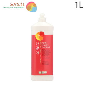 ソネット ナチュラルアイロンスプレー 1L Sonett しわ取り 詰め替え