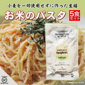 グルテンフリー パスタ お米のパスタ 米粉麺 小麦アレルギー 小林生麺 5食セット