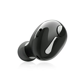 エレコム ヘッドセット Bluetooth 片耳 ハンズフリー Type-C ブラック LBT-HSC30MPBK(1個) ワイヤレスイヤホン イヤフォン 完全ワイヤレス 片耳 インナーイヤー型 自動ペアリング 高品質 高音質 低音 アンドロイド アイフォン タブレット ipad pc パソコン タイプC