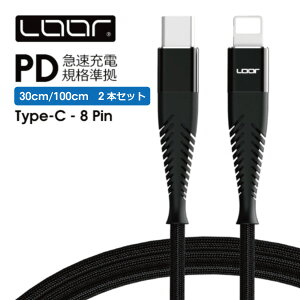 LOOF PD}[dΉ USB C Type C to 8pin P[u [dP[u }[d iPhone P[u X}zP[u ACtHP[u ^ubhP[u ^CvCP[u ACpbhP[u X}z A