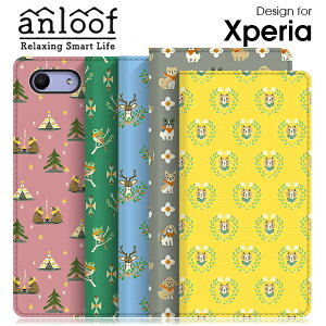 anloof Xperia Ace P[X 蒠^ XZ3 XZ2 Premium XZ1 XZ Premium XZs Compact Z5 Jo[ z^ 蒠^P[X 蒠^Jo[ J[h[ pX ubN^Jo[ xg  y J[h[ k