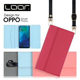 LOOF STRAP OPPO Reno10 Pro 5G Reno9A A77 Reno7 A A55s 5G Reno5 A A54 5G ケース カバーA73 Reno3 A 5G Find X2 pro Find X2 pro A5 2020 Reno A 10x Zoom R17 R15 Pro R17 R15 Neo AX7 ケース カバー 手帳型 スマホケース スマホショルダー ショルダー 肩掛け 斜め掛け