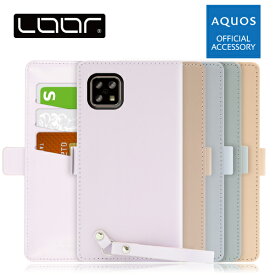 LOOF MACARON AQUOS sense8 wish3 sense7Plus ケース カバー シンプルスマホ 6 5 BASIO active2 wish2 wish sense6s sense6 zero6 zero2 zero5G sense5G sense4 sense3 sense lite basic plus zero ケース カバー 手帳型 スマホケース 本革 カード収納 カードポケット