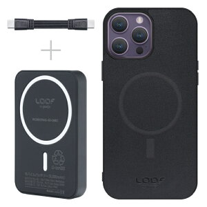 LOOF Mag+ BATTERY-SHELL iPhone 17 Air 16 15 14 13 12 Pro Max Pro Plus mini 16e P[X Jo[ MagSafeΉ iphone 16 16promax 16plus 16pro 15pro 12pro iphone12 iphone13 iphone14 iphone15 16 P[X {v oCobe[t 5000mAh P