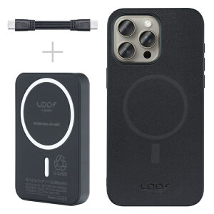 LOOF Mag+ BATTERY-SHELL iPhone 17 Air 16 15 14 13 12 Pro Max Pro Plus mini 16e P[X Jo[ MagSafeΉ iphone 16 16promax 16plus 16pro 15pro 12pro iphone12 iphone13 iphone14 iphone15 16 P[X {v oCobe[t 5000mAh P