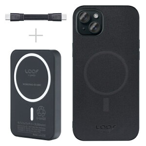 LOOF Mag+ BATTERY-SHELL iPhone 18 Pro Max 17 Air 16 15 14 13 12 Pro Max Pro Plus mini 16e �P�[�X �J�o�[ MagSafe�Ή� iphone 16 16promax 16plus 16pro 15pro 12pro �P�[�X �{�v ���o�C���o�b�e���[�t�� 5000mAh PD �����[�d Type-C ����