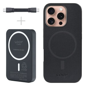 LOOF Mag+ BATTERY-SHELL iPhone 17 Air 16 15 14 13 12 Pro Max Pro Plus mini 16e �P�[�X �J�o�[ MagSafe�Ή� iphone 16 16promax 16plus 16pro 15pro 12pro iphone12 iphone13 iphone14 iphone15 16 �P�[�X �{�v ���o�C���o�b�e���[�t�� 5000mAh P