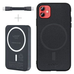 LOOF Mag+ BATTERY-SHELL iPhone 17 Air 16 15 14 13 12 Pro Max Pro Plus mini 16e P[X Jo[ MagSafeΉ iphone 16 16promax 16plus 16pro 15pro 12pro iphone12 iphone13 iphone14 iphone15 16 P[X {v oCobe[t 5000mAh P
