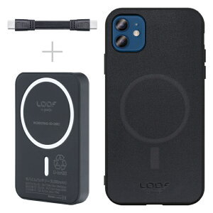 LOOF Mag+ BATTERY-SHELL iPhone 17 Air 16 15 14 13 12 Pro Max Pro Plus mini 16e �P�[�X �J�o�[ MagSafe�Ή� iphone 16 16promax 16plus 16pro 15pro 12pro iphone12 iphone13 iphone14 iphone15 16 �P�[�X �{�v ���o�C���o�b�e���[�t�� 5000mAh P