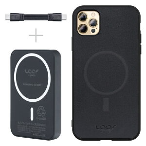 LOOF Mag+ BATTERY-SHELL iPhone 17 Air 16 15 14 13 12 Pro Max Pro Plus mini 16e �P�[�X �J�o�[ MagSafe�Ή� iphone 16 16promax 16plus 16pro 15pro 12pro iphone12 iphone13 iphone14 iphone15 16 �P�[�X �{�v ���o�C���o�b�e���[�t�� 5000mAh P