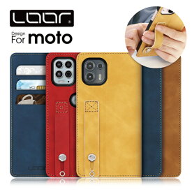 LOOF Hold-Lite moto g52j 5G g31 motorola edge 20 fusion g50 5G ケース 手帳型 g10 g30 g9 play g pro g8 カバー g8 power lite g7power g7 z3 play g6 e5 g6play e6s モトローラスマホケース 手帳型ケース 片手操作補助ベルト 薄型 大容量カード収納