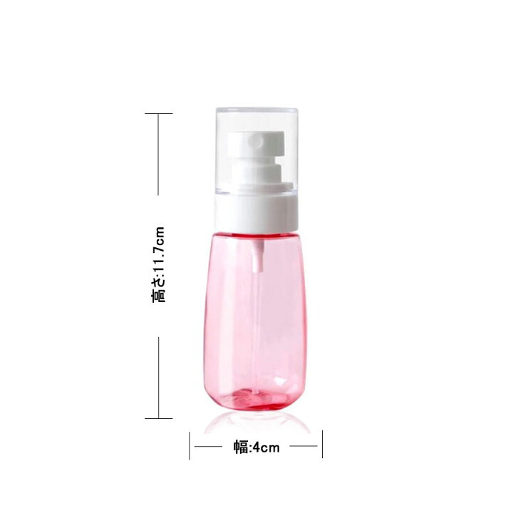 楽天市場 スプレーボトル アルコール対応 60ml 3本セット Pet 小分けボトル 次亜塩素酸水対応 空ボトル カラーボトル 詰替ボトル 容器 携帯 ボトル スリム 小型 かわいい 旅行 持ち運びに便利 霧吹き 噴霧器 ミストボトル 送料無料 ロックビューティー