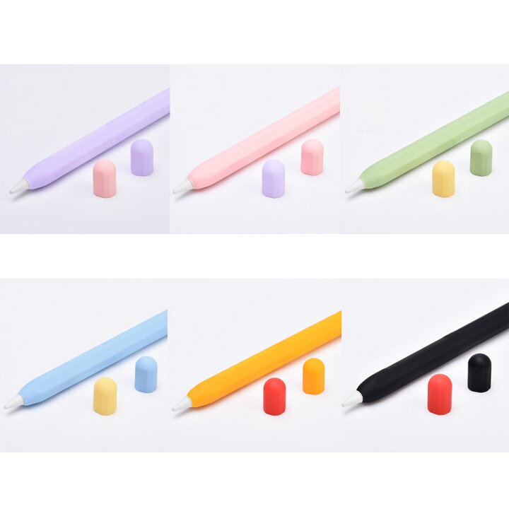 楽天市場】apple pencil カバー 第1世代 第2世代 シリコン キャップ 