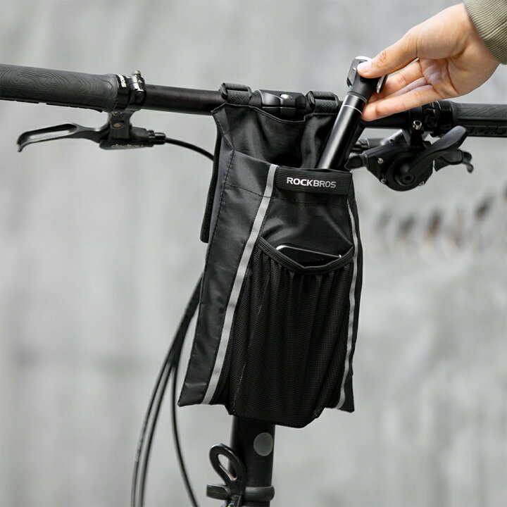 楽天市場】自転車バッグ サイクリングパニエ フロントバッグ ミニ 
