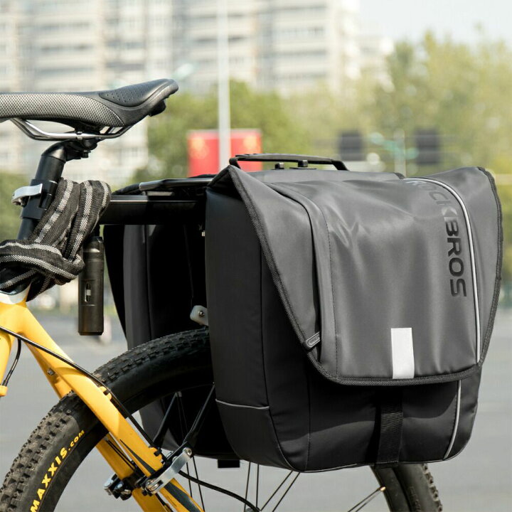 楽天市場】自転車リアバッグ 【送料無料】 防水撥水パニアバッグ 30L 