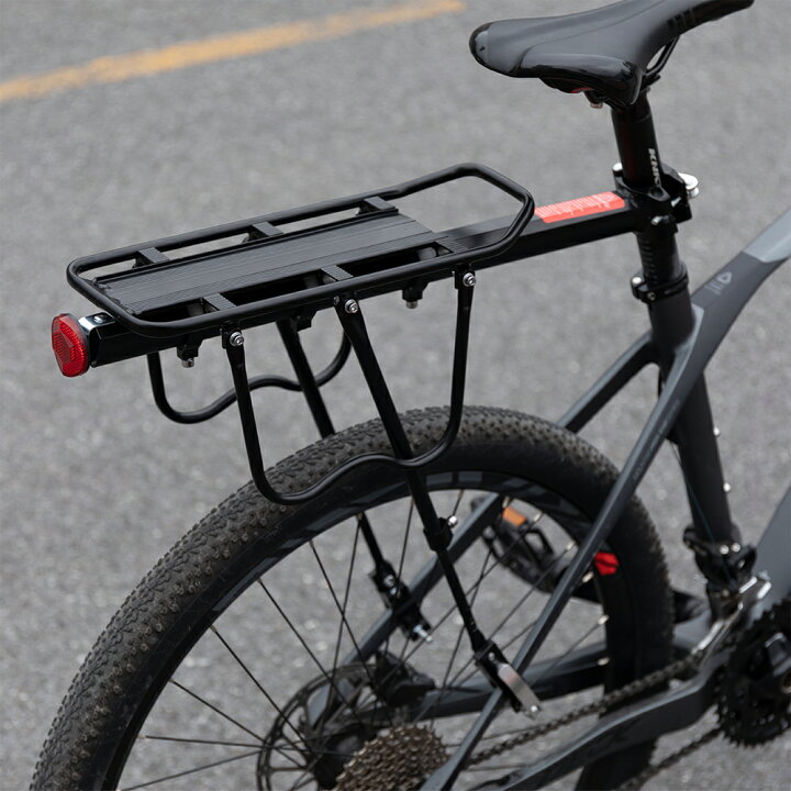 楽天市場】自転車用リアキャリア 【送料無料】 自転車用荷台 シート 