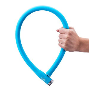 極太ワイヤーロック 【送料無料】 ULAC(ユーラック) 鍵式 鍵3本付き 長さ約70cm 頑丈 自転車盗難防止 サイクリング 旅行 バイク アウトドアにも 泥棒対策 防犯対策 鍵 カギ 頑丈 高強度亜鉛合金