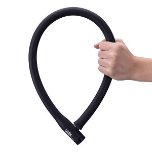 極太ワイヤーロック 【送料無料】 ULAC(ユーラック) 鍵式 鍵3本付き 長さ約70cm 頑丈 自転車盗難防止 サイクリング 旅行 バイク アウトドアにも 泥棒対策 防犯対策 鍵 カギ 頑丈 高強度亜鉛合金