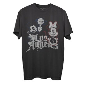 ロサンゼルスクリッパーズ Junk Food Disney Mickey & Minnie 2020/21 シティ エディション Tシャツ - ブラック