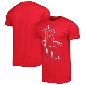 ヒューストンロケッツ スタジアムエッセンシャルs ユニセックス Element ロゴ ポップ Tシャツ - レッド