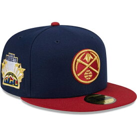 デンバーナゲッツ ニューエラ（New Era） ゲームデー ゴールド ポップ スター 59FIFTY フィットタイプハット - ネイビー/レッド