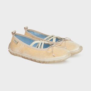 �y�����zRockfish Weatherwear ���b�N�t�B�b�V���E�G�U�[�E�F�A BELLA CROSS BANDING FLATS(PEBBLE SOLE) �x���x�b�g �����[�W�F�[�� �t���b�g�V���[�Y �o���G�V���[�Y ���Ǝ� ������ ���w�� ���f�B�[�X