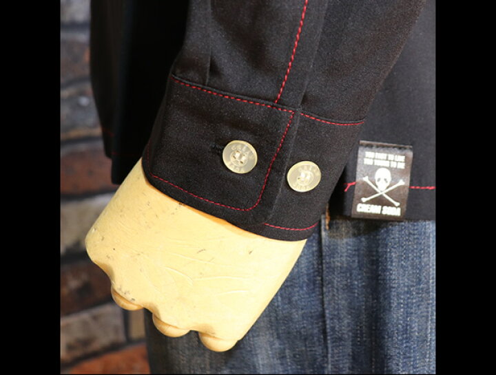 楽天市場 Cream Sodaクリームソーダ Csダイヤパッチシャツblack Pd21sn 02black Cream Soda Shop Garage Paradise