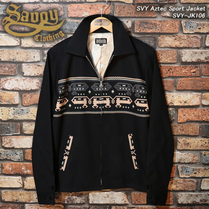 楽天市場】SAVOY CLOTHINGサボイクロージング◇SVY Aztec Sport Jacket 