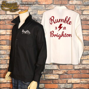 SAVOY CLOTHING�T���H�C�N���[�W���ORumble Open Shirts�����u���I�[�v���V���cSVY-SH312
