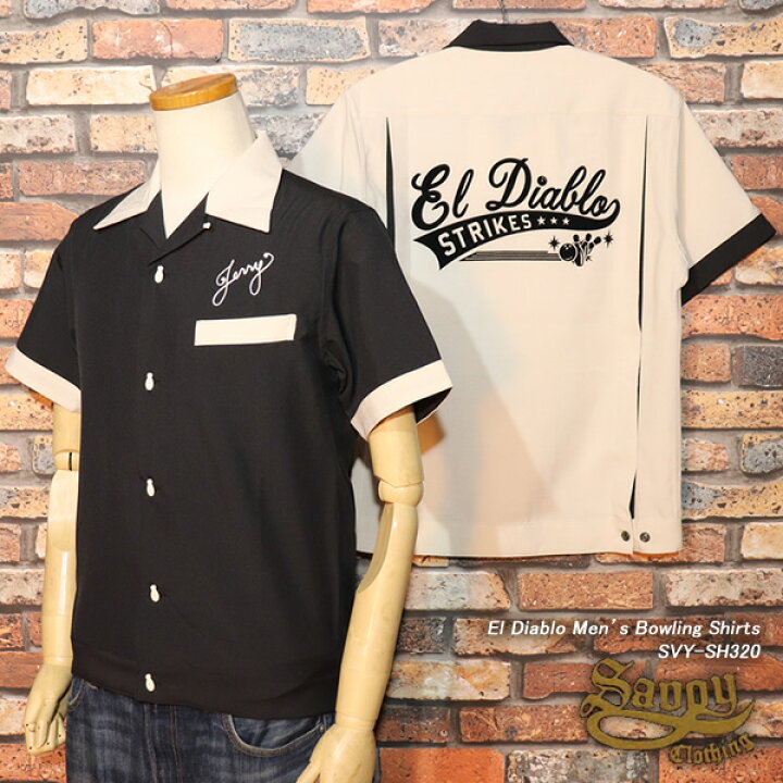 楽天市場】SAVOY CLOTHING サボイクロージング El Diablo Mens Bowling 