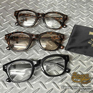 SAVOY CLOTHING �T�{�C�N���[�W���O Explorer Vintage Sunglasses �G�L�X�v���[���[�E���B���e�[�W�T���O���X MC-SG004