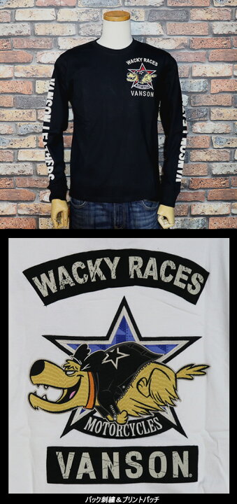 楽天市場】VANSONバンソンWACKY RACEワッキーレースコラボ◇ワッキー 
